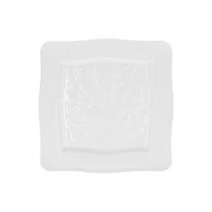 Talerze - Zestaw 6 Talerzy Kwadratowych 26.5 Cm Florentina La Porcellana Bianca - miniaturka - grafika 1