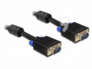 Delock Kabel do monitora męskie - męskie1 m Z FERRYTEM (82556) - Kable komputerowe i do monitorów - miniaturka - grafika 1