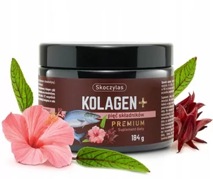 Skoczylas Kolagen z łososia + 5 składników 184 g (5903631208614) - Suplementy naturalne - miniaturka - grafika 1