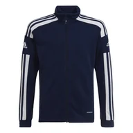 Bluzy dla chłopców - Dziecięca Bluza ADIDAS SQ21 TR JKT Y HC6276 – Granatowy - miniaturka - grafika 1