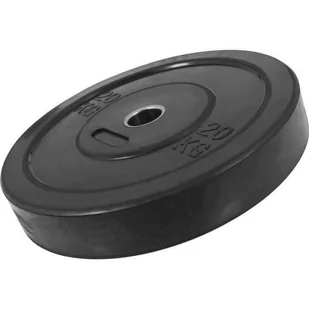 Gorilla Sports Obciążenie gumowane typu Bumper 20kg (100781-00010-0025) - Obciążenia - miniaturka - grafika 1