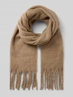 Apaszki i szaliki damskie - Szal z długimi frędzlami model ‘NIKITA’ - miniaturka - grafika 1