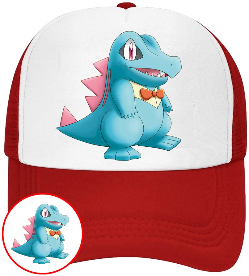 CZAPKA Z DASZKIEM POKEMON PIKACHU DLA DZIECI SIATKA