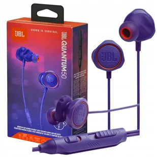 JBL QUANTUM50 Niebieskie - Słuchawki - miniaturka - grafika 1