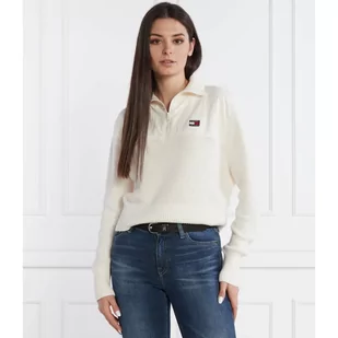 Tommy Jeans Sweter | Regular Fit - Swetry damskie - miniaturka - grafika 1