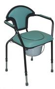 Akcesoria dla osób starszych i niepełnosprawnych - HERDEGEN Krzesło toaletowe Open Regulowana wysokość Siedzisko standardowe Cactus 301526 - miniaturka - grafika 1