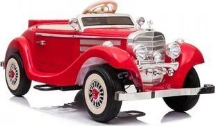 Lean Cars Auto na Akumulator Mercedes 540K Czerwony - Pojazdy elektryczne dla dzieci - miniaturka - grafika 1