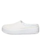 Klapki i japonki damskie - Nike Skórzane chodaki "AF1 Lover XX" w kolorze białym - miniaturka - grafika 1