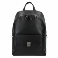 Plecaki - Calvin Klein Iconic Plaque Plecak 40 cm Komora na laptopa ck black - miniaturka - grafika 1