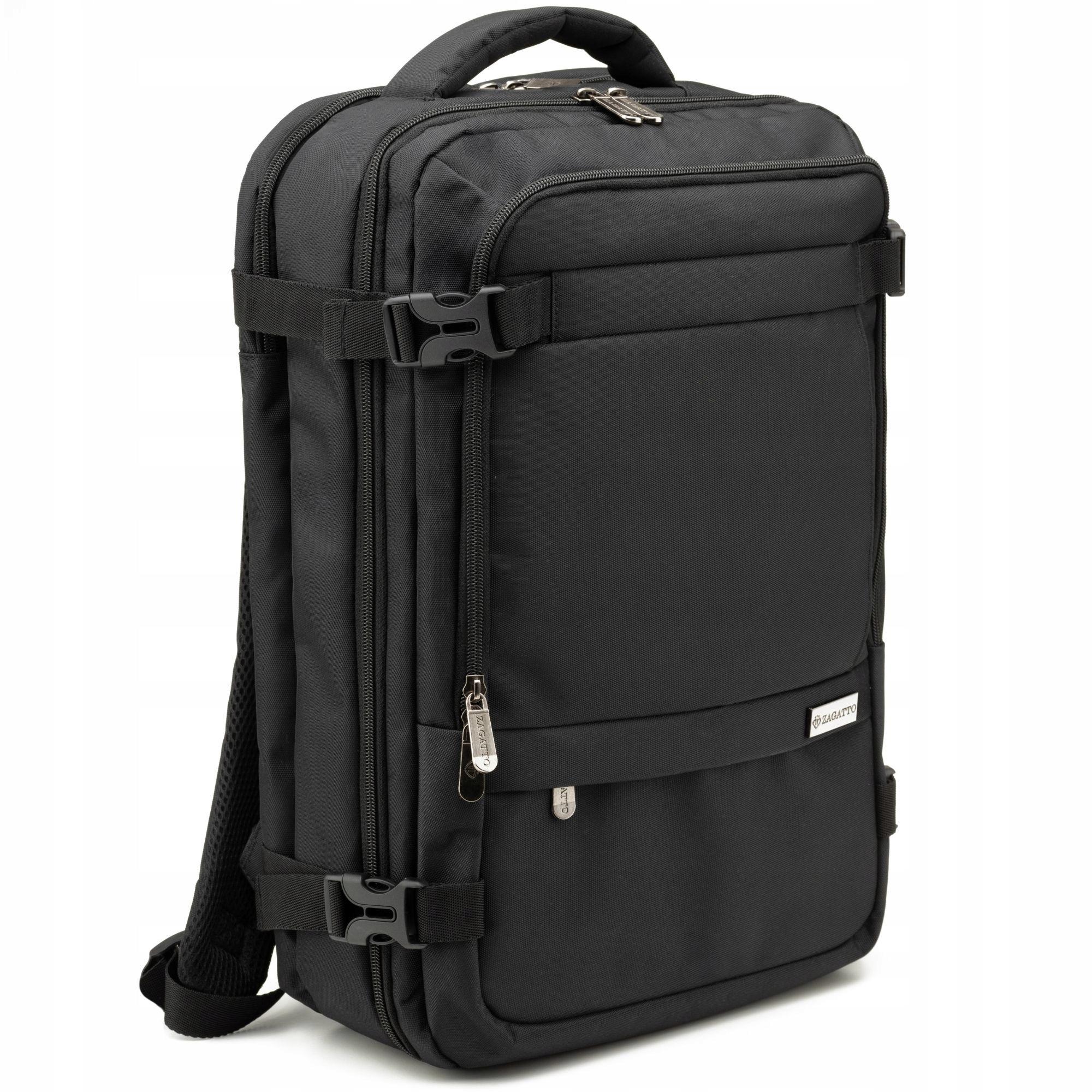 Plecak podróżny do samolotu podręczny Ryanair Wizzair 40x30x15 Zagatto