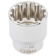 Klucze i nasadki - NEO-TOOLS nasadka spline, dwunastokątna, 1/2&apos;&apos;, 30mm, , 08-598 - miniaturka - grafika 1