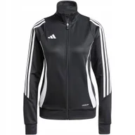 Bluzy damskie - Bluza damska adidas Tiro 24 Training czarna IJ9961 XL - miniaturka - grafika 1