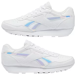 Reebok Damskie trampki Rewind Run, obuwie białe/pikselowe różowe/obuwie białe, 4 UK, Obuwie białe pikselowe różowe obuwie białe, 37 EU - Trampki damskie - miniaturka - grafika 1