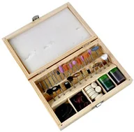 Wiertła - Geko Zestaw frezów do mini drilla 100 szt. 3080 - miniaturka - grafika 1