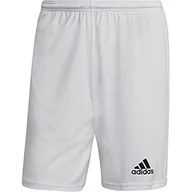 Spodenki męskie - adidas Męskie spodnie Squad 21 Sho krótkie spodnie Biały/biały XL - miniaturka - grafika 1