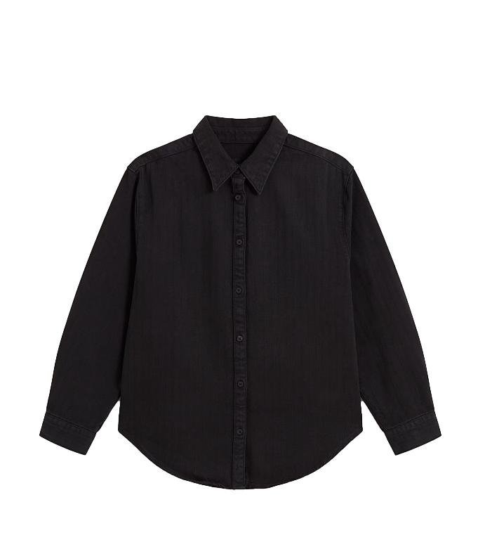 Vans Koszula Damska Gillian Overdyed Button Black VN000Q11BLK1 M