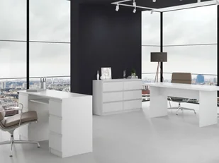 Emaga KOMODA MALWA M6 120 400 - BIEL - Komody - miniaturka - grafika 5