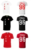 Koszulki sportowe damskie - Damska Koszulka Jan FIRLEJ 96 POLSKA Siatkówka - miniaturka - grafika 1