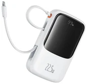 Powerbanki - Baseus Qpow Pro+ 22.5W 10000mAh USB-C biały - miniaturka - grafika 1