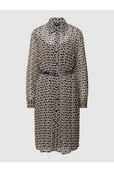 Sukienki - Sukienka koszulowa z wiskozy ze wzorem na całej powierzchni - Joop! - miniaturka - grafika 1