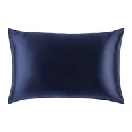 Pozostałe akcesoria do kąpieli i SPA - SLIP Pure Silk Queen Pillowcase Navy - miniaturka - grafika 1