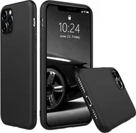 Etui i futerały do telefonów - Silikonowe etui na telefon komórkowy Apple iPhone 11 Pro Protective Cover Matt Black Backcover - miniaturka - grafika 1