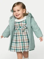 Sukienki i spódniczki dla dziewczynek - Mayoral Sukienka elegancka 2903 Zielony Regular Fit - miniaturka - grafika 1