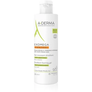 A-Derma Exomega Control pieniący się żel 500ml - Kosmetyki do kąpieli - miniaturka - grafika 1