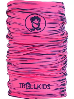 Szaliki i chustki dla dzieci - Trollkids Szal-koło w kolorze różowym - grafika 1
