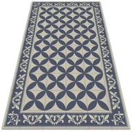 Dywany - Wewnętrzny dywan winylowy Wzór Azulejos 140x210 cm - miniaturka - grafika 1