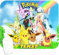 Podkładki pod mysz - PODKŁADKA POD MYSZKĘ Z NADRUKIEM STWORKI DZIECI WZORY-TEKST -20X24 - miniaturka - grafika 1