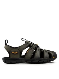 Keen Sandały Clearwater Cnx Leather 1013107 Szary - Sandały męskie - miniaturka - grafika 1
