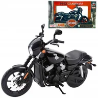 Samochody i pojazdy dla dzieci - Harley Davidson 2015 Street 750 Model Skala 1:12 Maisto - miniaturka - grafika 1