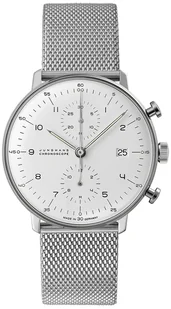 Zegarek Zegarek Junghans 27/4003.46 Max Bill Chronoscope - - Zegarki męskie - miniaturka - grafika 2