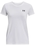 Koszulki i topy damskie - Under Armour Koszulka w kolorze białym - miniaturka - grafika 1