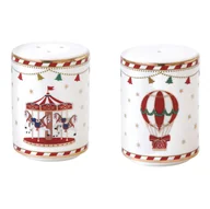 Pojemniki na przyprawy - Easy Life/Nuova R2S, Solniczka + Pieprzniczka - Christmas Wonderland - miniaturka - grafika 1