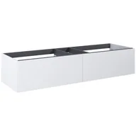 Szafki łazienkowe - Szafka łazienkowa pod umywalkę Elita Look 160 cm biały połysk RE081604028060 - miniaturka - grafika 1