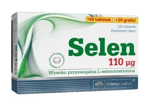 Olimp Sport Nutrition Selen 110 g 100 tabl. + 20 gratis - Witaminy i minerały - miniaturka - grafika 1