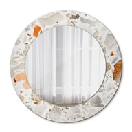Lustra - Lustro do Łazienki Glamour Styl lastryko 50cm - miniaturka - grafika 1