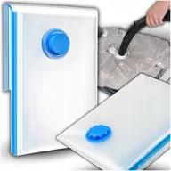 Pokrowce na ubrania - WOREK PRÓŻNIOWY NA UBRANIA POŚCIEL TORBY ODZIEŻ WORKI DO UBRAŃ 50x70 - miniaturka - grafika 1