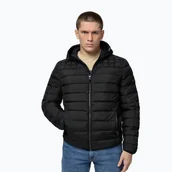 Sport OUTLET - Kurtka zimowa męska Pitbull Foothill Hooded Padded black WYSYŁKA W 24H 30 DNI NA ZWROT - miniaturka - grafika 1