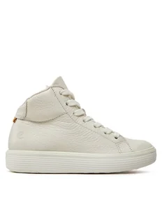 ECCO Sneakersy Soft 60 K 71382201007 Biały - Buty dla dziewczynek - miniaturka - grafika 1