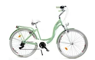 Rowery - Rower Dallas City Alu 26" 7spd - mięta z białym - miniaturka - grafika 1