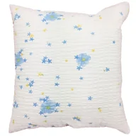 Poszewki na poduszki - Poszewka Z Kory 40X40 137/2 Kwiatki Niebieskie - miniaturka - grafika 1