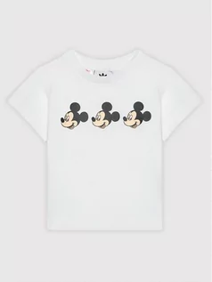 Koszulki dla chłopców - Adidas T-Shirt Unisex Disney Mickey And Friends H22579 Biały Regular Fit - grafika 1