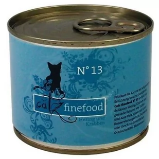 Catz Finefood N.13 Śledź i Kraby puszka 200g / 4260101761637 - Mokra karma dla kotów - miniaturka - grafika 1