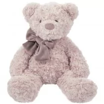 Beppe MASKOTKA MIŚ CHARLIE PUDROWY RÓŻ 26 CM 12865 - Powieści - miniaturka - grafika 1