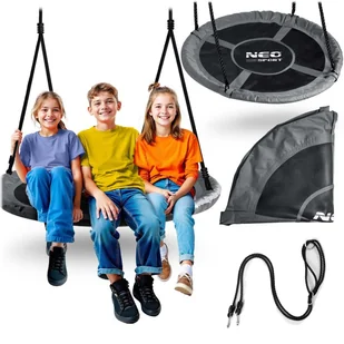 Huśtawka bocianie gniazdo Neo-Sport Swingo 110 cm - Huśtawki - miniaturka - grafika 1