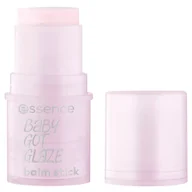 Bronzery i konturowanie twarzy - Essence Baby Got Glaze Balm Stick rozświetlający balsam w sztyfcie do twarzy 4.5 g - miniaturka - grafika 1