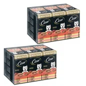 Mokra karma dla psów - Cesar Wielopak Klasyczna terrina 2 x 24 x 150 g - miniaturka - grafika 1